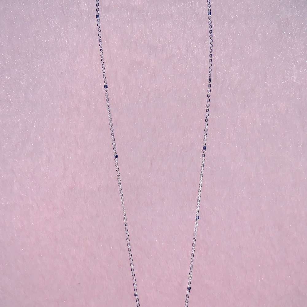 Silver(925) Smiley Face Necklace - Picture 3 of 3